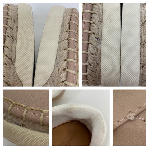 Universal Thread Shaelyn Espadrille Tan Lace Up Boho Sneaker With Memory Foam - Picture 15 of 16